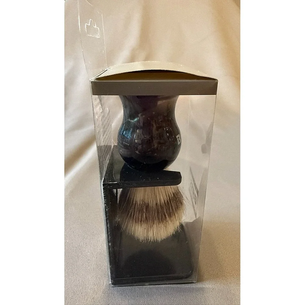 New BASS Men Shaving Brush Drip Stand Made in Germany Finest Quality 4